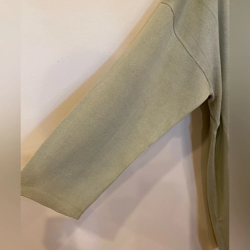 G By Giuliana Cardigan Open Front Olive Green 3XP NWOT - Picture 4 of 9
